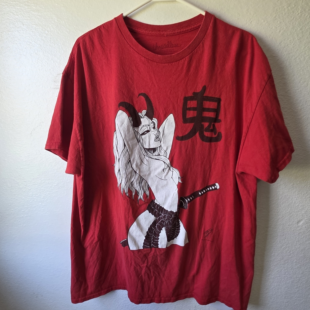 Threadless Vibrant Red Tee